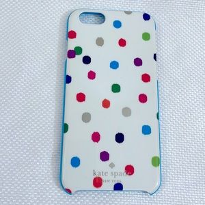 Kate Spade Hybrid Hardshell Case for iPhone 6/6S Colour Dots